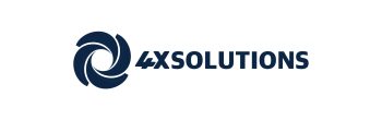 4X Solutions Logo - Mono
